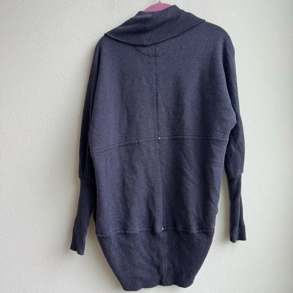 ✨$5/$25 Aritzia Wilfred Diderot Cocoon Cardigan Purple Open Front Size XS